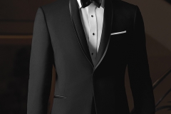 Ike Behar Black Waverly Tuxedo 230M